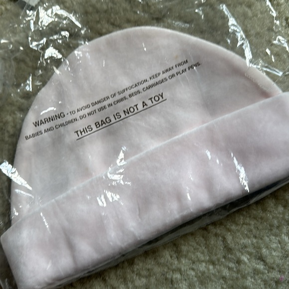 First Impressions 3 piece matching pink velour rose outfit NWT - Picture 11 of 11